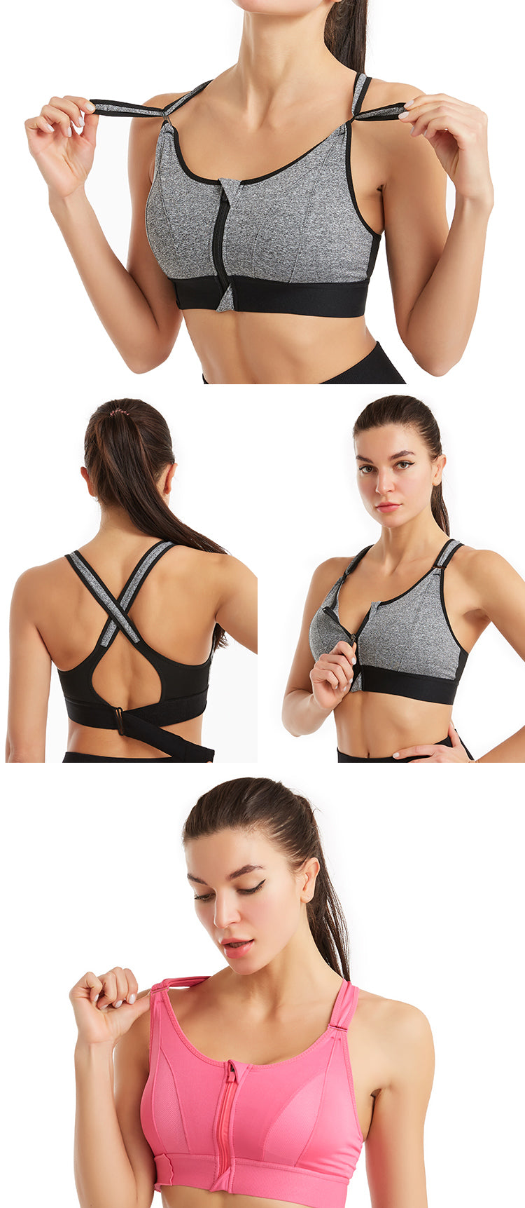 Sports Bra Tube Top Bralette Underwear Gym Without Bones Active Plus Size Invisible Seamless Fitness Bra Top The Clothing Company Sydney