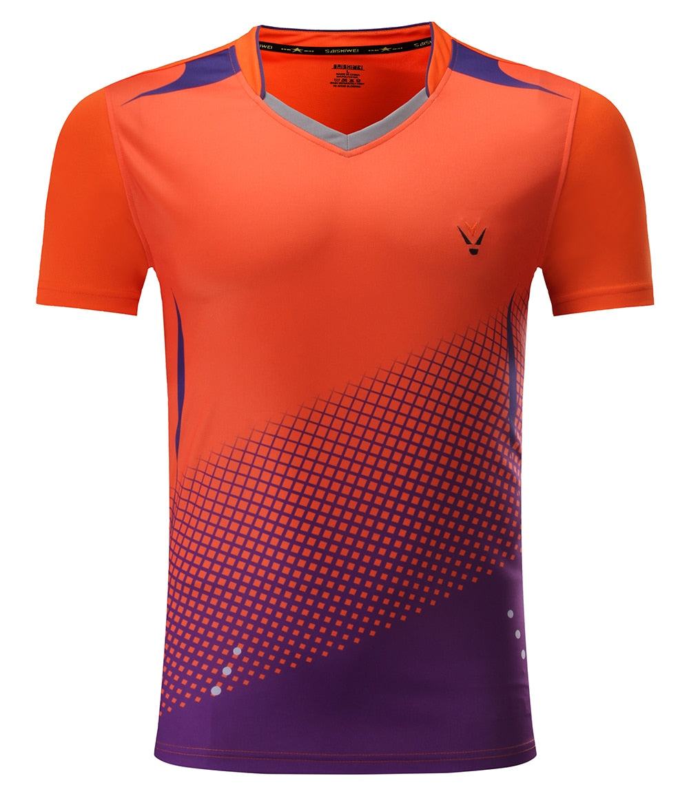 Badminton Volleyball Sportswear Golf Tennis shirt Men sports Table Tennis Shirts tennis clothes Quick dry Running Exercise training shirt The Clothing Company Sydney