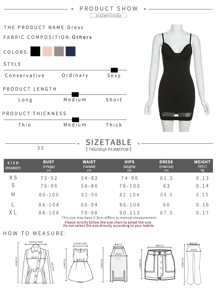 Casual Mesh Bodycon Mini Dress Women Romper  Sleeveless Skinny Stretchy Deep V Neck Party Clubwear Trend Outfit The Clothing Company Sydney
