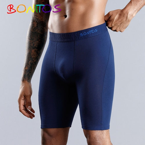 Men's Long Boxer Trunks Shorts Panties Underwear Natural Cotton Mix Comfortable Soft Top Brand Trunks The Clothing Company Sydney