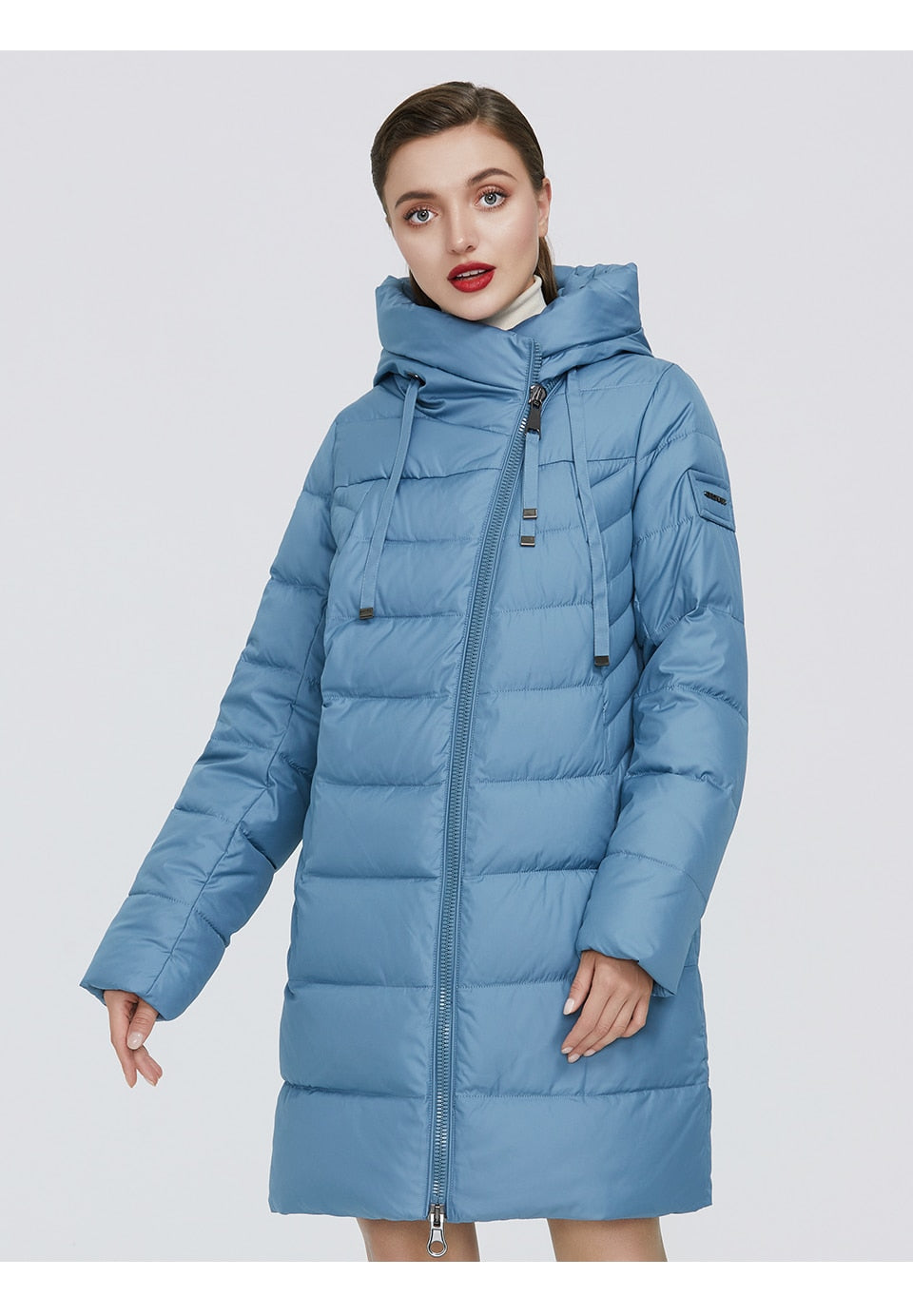 Long Puffer Winter Down Jacket Women's Thick Coat Women Hooded Parka Warm Brand Cotton Blend Jackets The Clothing Company Sydney