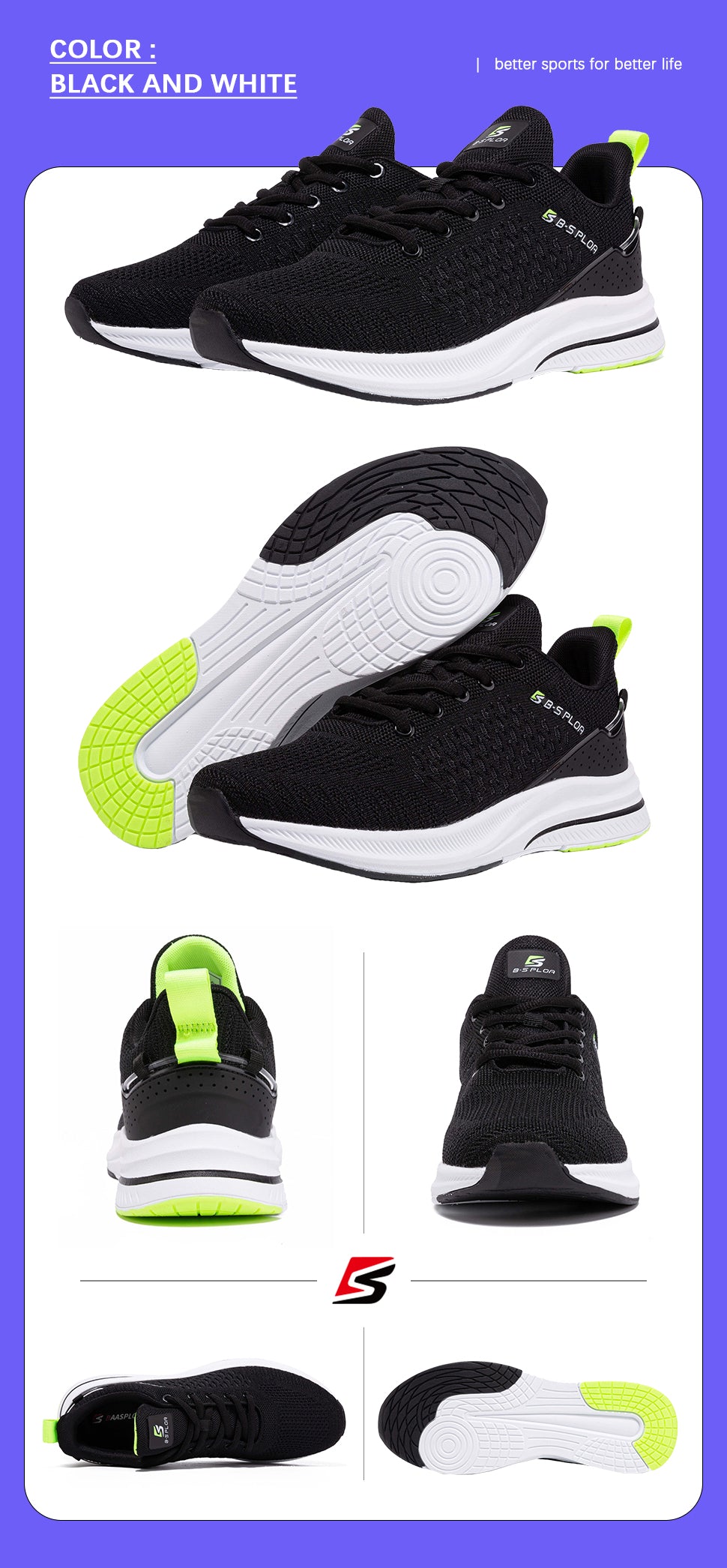 Men's Knit Casual Walking Breathable Trendy Sneakers Original Light Shock Absorption Male Tennis Shoes The Clothing Company Sydney