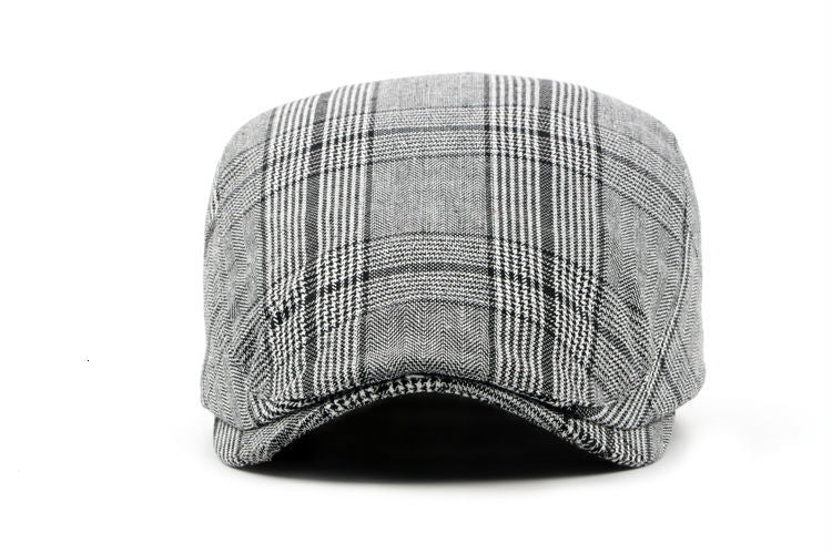 Brand Fashion Summer Sun Hats for Men Women Casual Cotton Beret Caps Adjustable Plaid Flat Newsboy Ivy Cap The Clothing Company Sydney
