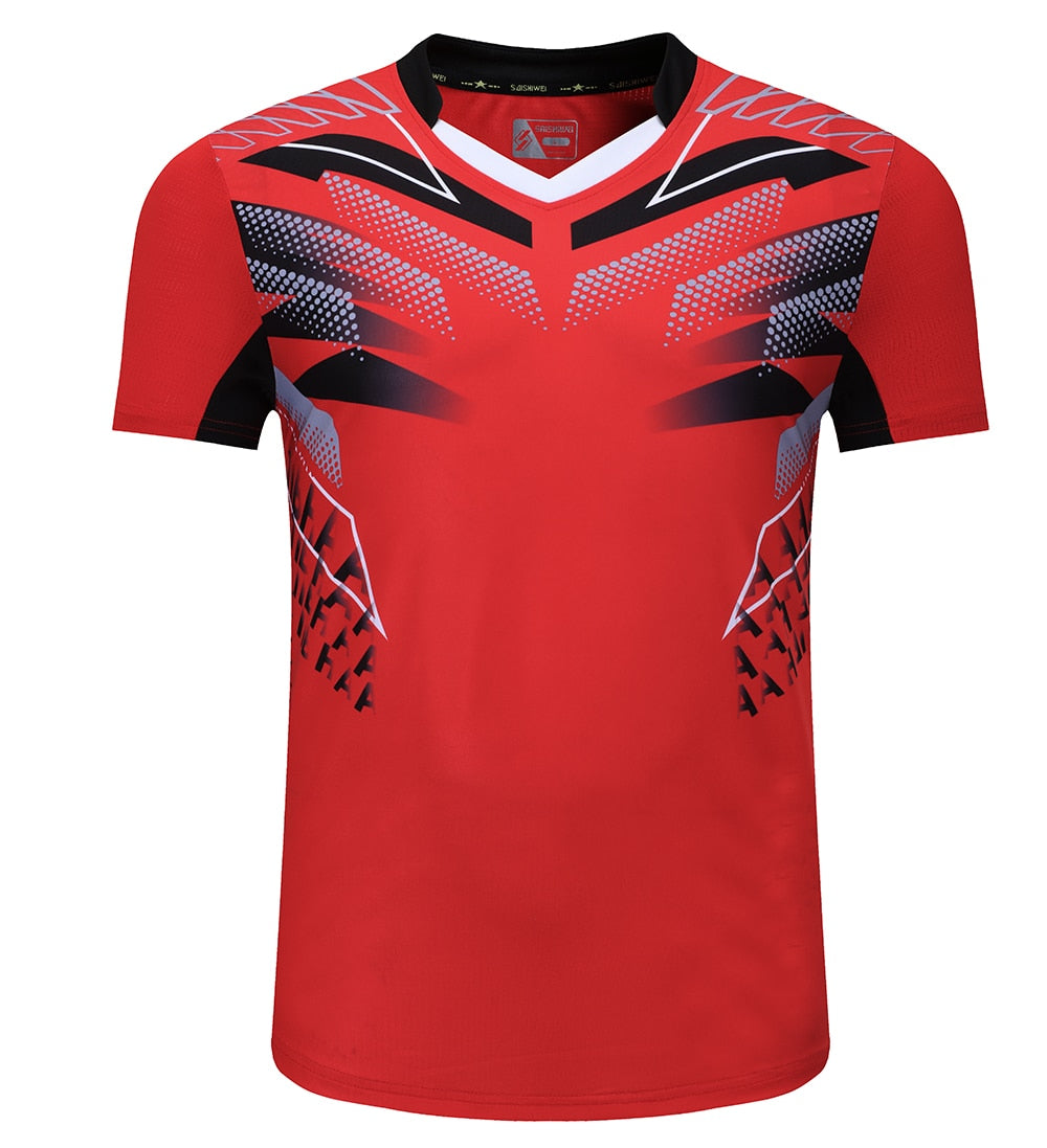 Badminton Volleyball Sportswear Golf Tennis shirt Men sports Table Tennis Shirts tennis clothes Quick dry Running Exercise training shirt The Clothing Company Sydney