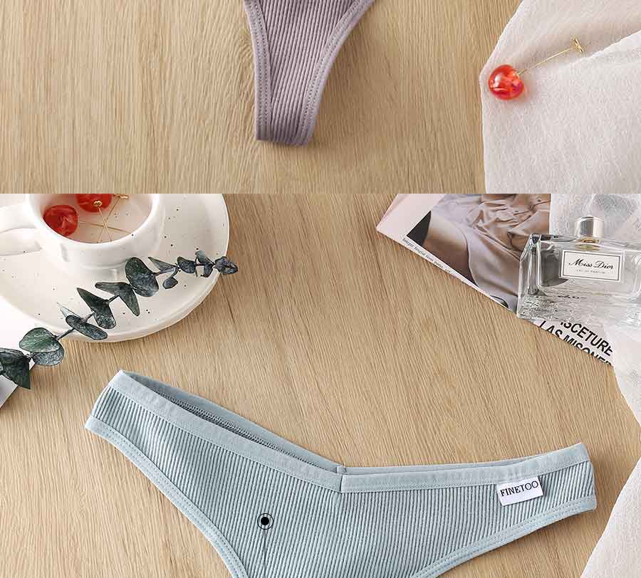 Fruit Embroidery Panties Cotton G-String Underwear Thong Lingerie Underpants T-Back Pantys Intimates Panties The Clothing Company Sydney