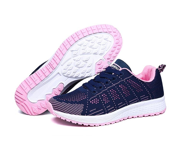 Lace up Women's Sneakers Fashion Shoes Platform Vulcanized Shoes Sneakers Shoes Breathable Shoe The Clothing Company Sydney