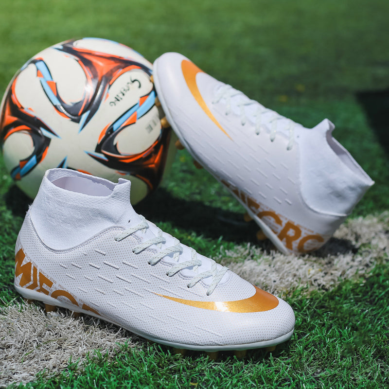 Outdoor Men Women Girls Boys Soccer Shoes Football Boots High Ankle Kids Cleats Training Sport Sneakers The Clothing Company Sydney