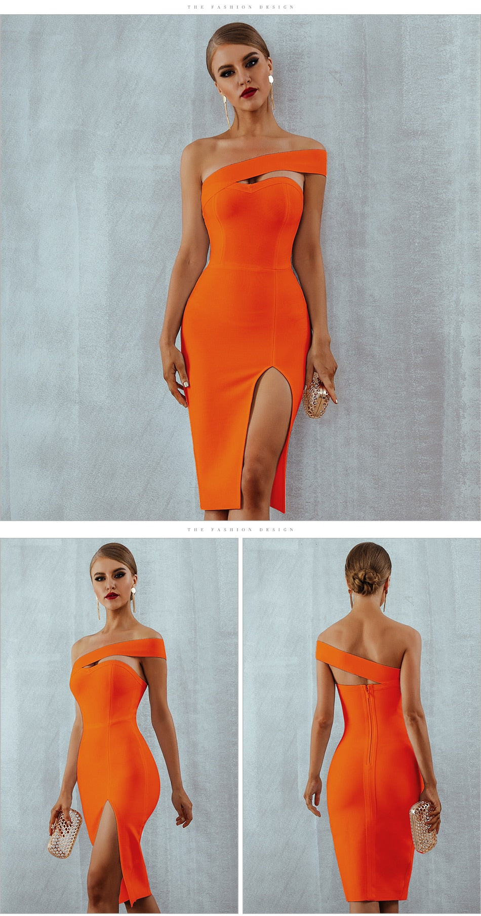White Blue Bodycon Bandage Dress Summer Elegant Black One Shoulder Strapless Celebrity Runway Party Dress The Clothing Company Sydney