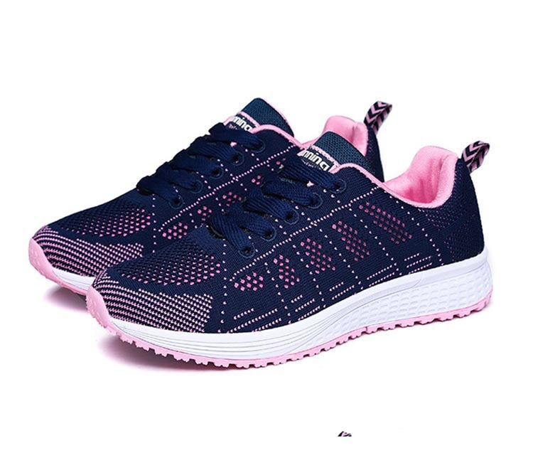 Lace up Women's Sneakers Fashion Shoes Platform Vulcanized Shoes Sneakers Shoes Breathable Shoe The Clothing Company Sydney