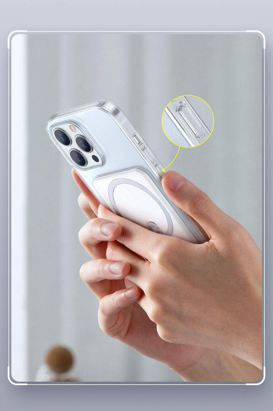 Magnetic Phone Case For iPhone 13 Pro Max Case Transparent Bracket Case Phone Covers for iPhone 13 Pro Magnet Back Cover The Clothing Company Sydney