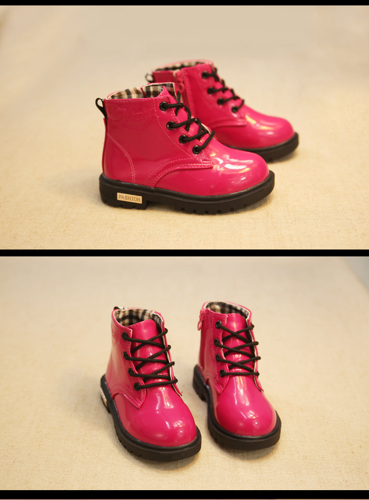 Children Shoes Snow Boots for Kids Boys Girls PU Leather Winter Shoes The Clothing Company Sydney