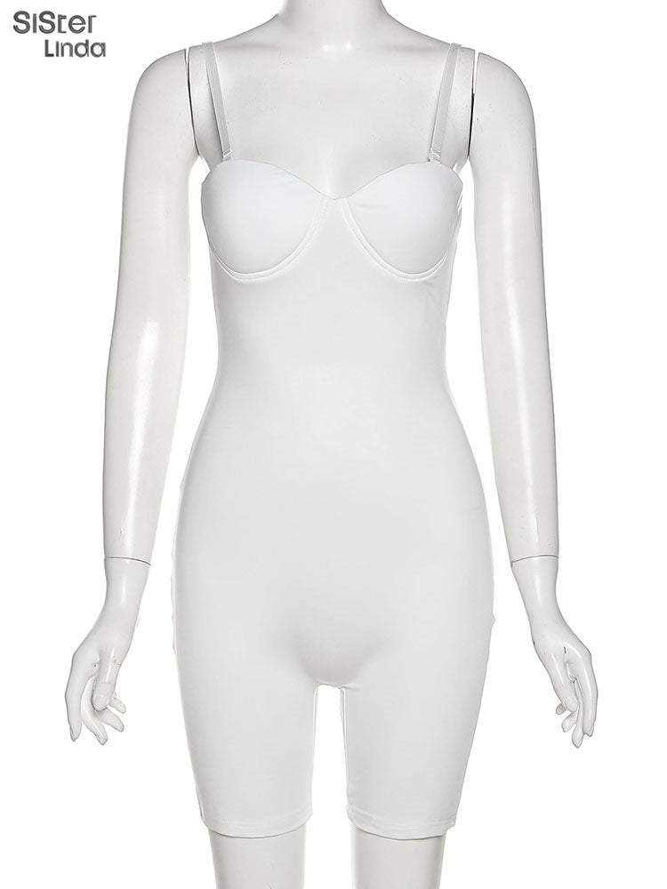 Casual Mesh Bodycon Mini Dress Women Romper  Sleeveless Skinny Stretchy Deep V Neck Party Clubwear Trend Outfit The Clothing Company Sydney