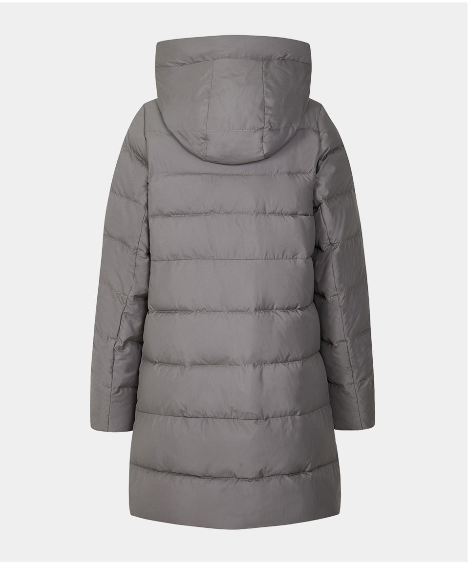 Long Puffer Winter Down Jacket Women's Thick Coat Women Hooded Parka Warm Brand Cotton Blend Jackets The Clothing Company Sydney