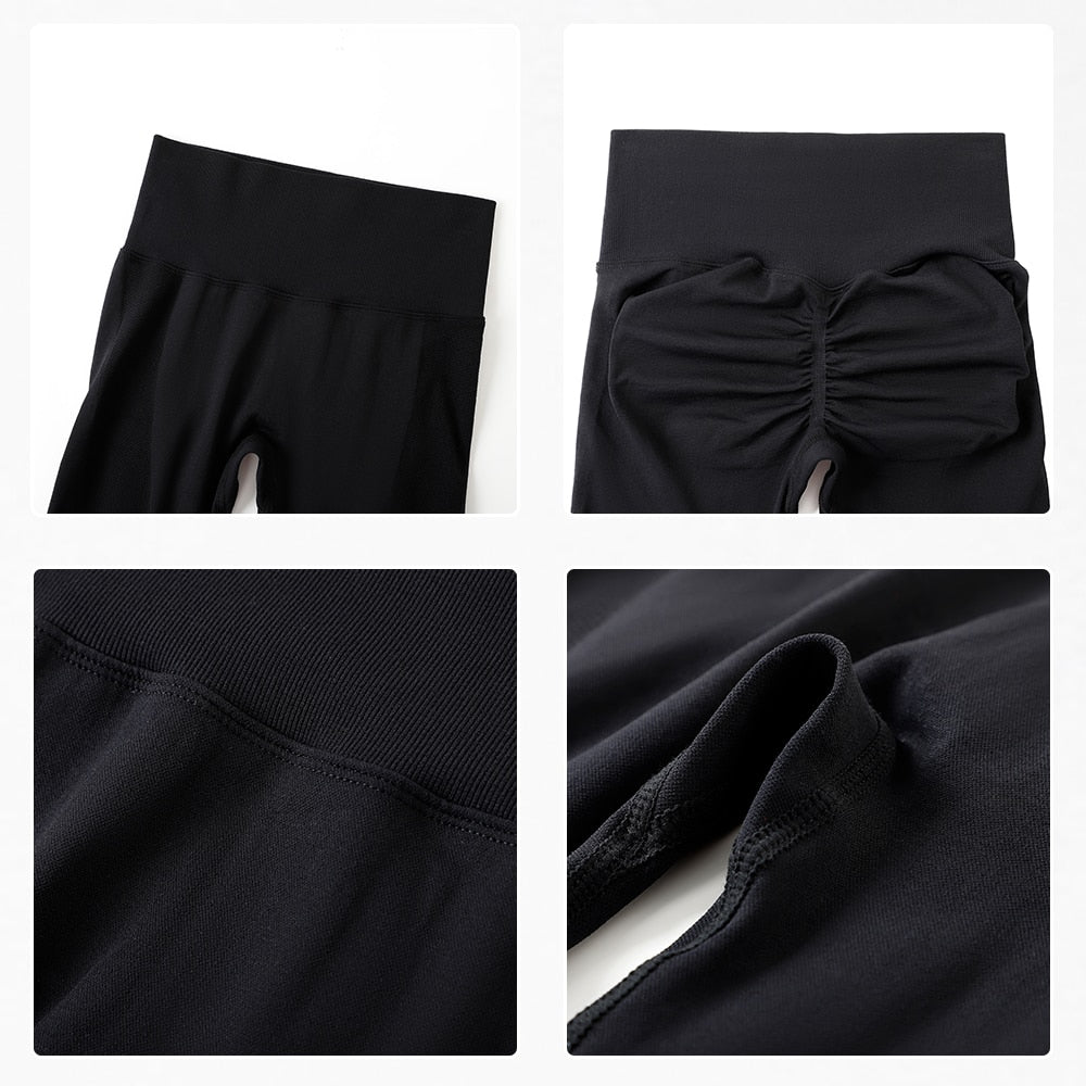 Seamless Leggings Solid Scrunch Butt Lifting Booty High Waisted Sportwear Gym Tights Push Up Women Leggings For Fitness The Clothing Company Sydney