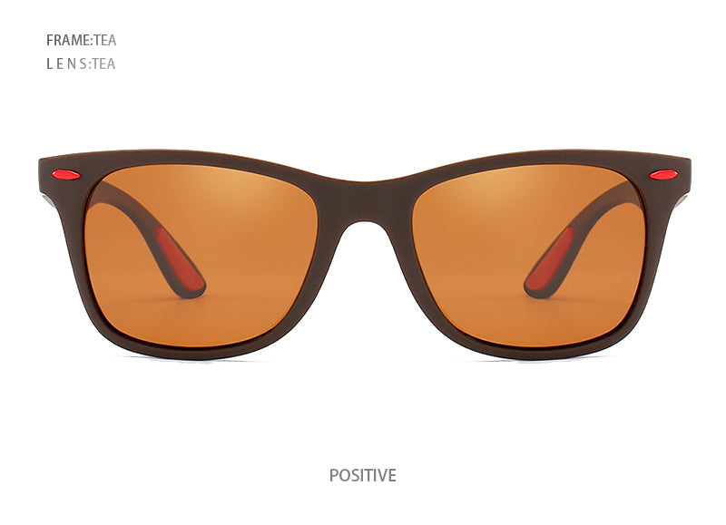 Polarized Sunglasses Men Women Classic Square Plastic Driving Sun Glasses Fashion Black Shades UV400 The Clothing Company Sydney