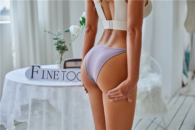 5 Pack Set Underwear Cotton Panties Lingerie Underpants Hoop Design Waistband Briefs Intimate Bikini Panty The Clothing Company Sydney