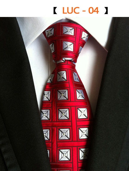 8cm Men's Tie Silk Plaids Floral Luxury Necktie Striped Ties For Men Business Formal Wedding Accessories Tie The Clothing Company Sydney