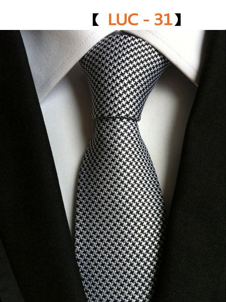8cm Men's Tie Silk Plaids Floral Luxury Necktie Striped Ties For Men Business Formal Wedding Accessories Tie The Clothing Company Sydney