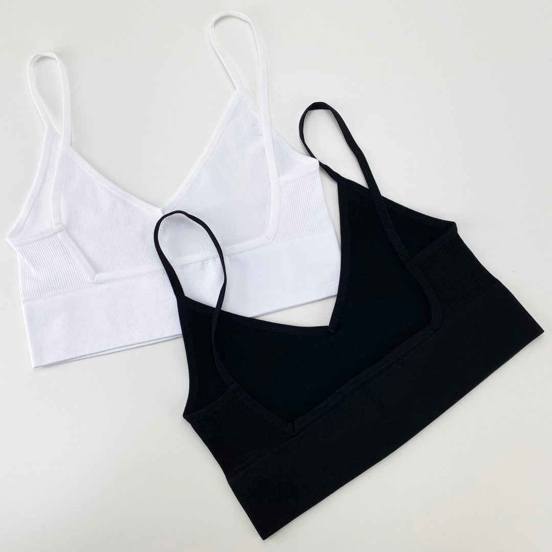 Seamless Low Back Bra Brassiere Comfortable Top Women Wirefree Underwear Unlined Lingerie Backless Bralette The Clothing Company Sydney