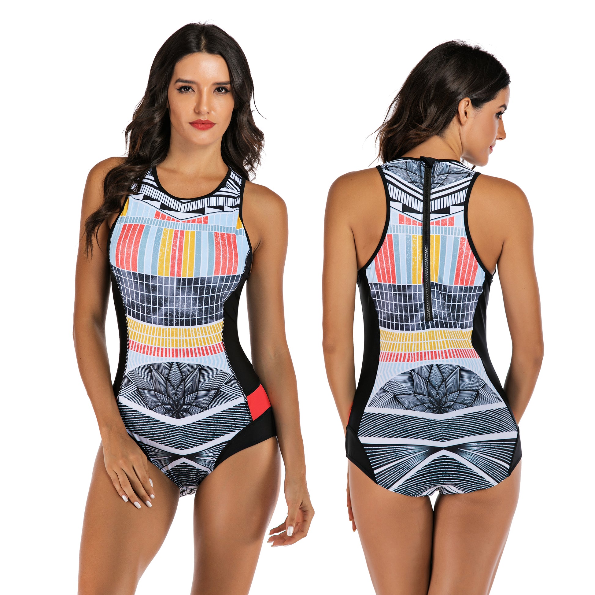 Rashguard One Piece Swimsuit Swimwear Women Long Sleeve Swimwear Monokini Swimsuit Bodysuit Bathing Suit Surfing Jumpsuit The Clothing Company Sydney