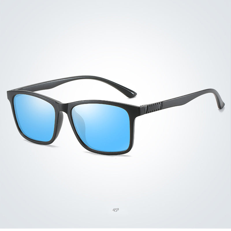 Light Weight TR90 Men Sun Glasses Classic Square Polarized Sunglasses For Male High Quality Driving Eyewear UV400 The Clothing Company Sydney