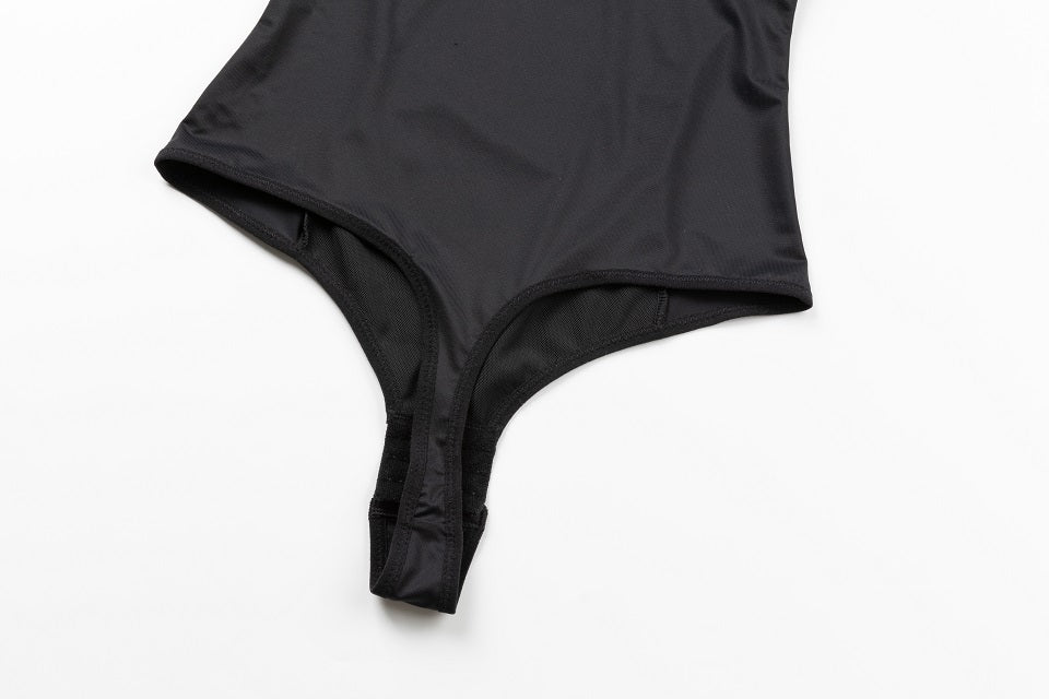 Shapewear Bodysuit Thong Shaper for Women Waist Trainer Body Shaper Deep V Neck Underwear Built-in Bra Camisole The Clothing Company Sydney