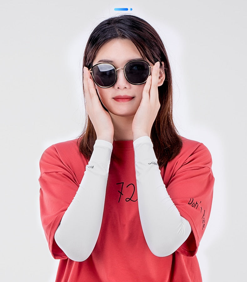 Ice Fabric Running Arm Warmers UV Protect Arm Sleeves Basketball Camping Riding Cycling Outdoors Sports Wear Protective Gear The Clothing Company Sydney