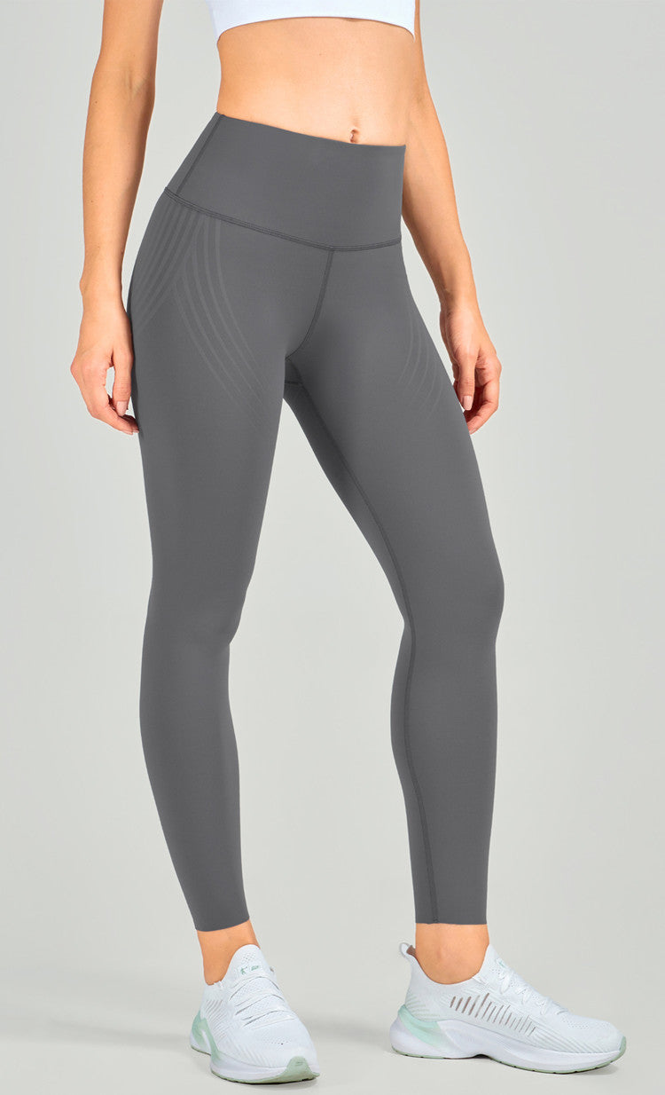 Lycra Fabric Striped Yoga Pants Women High Waist Fitness Leggings Push Up Hips Tight Sports Trousers The Clothing Company Sydney