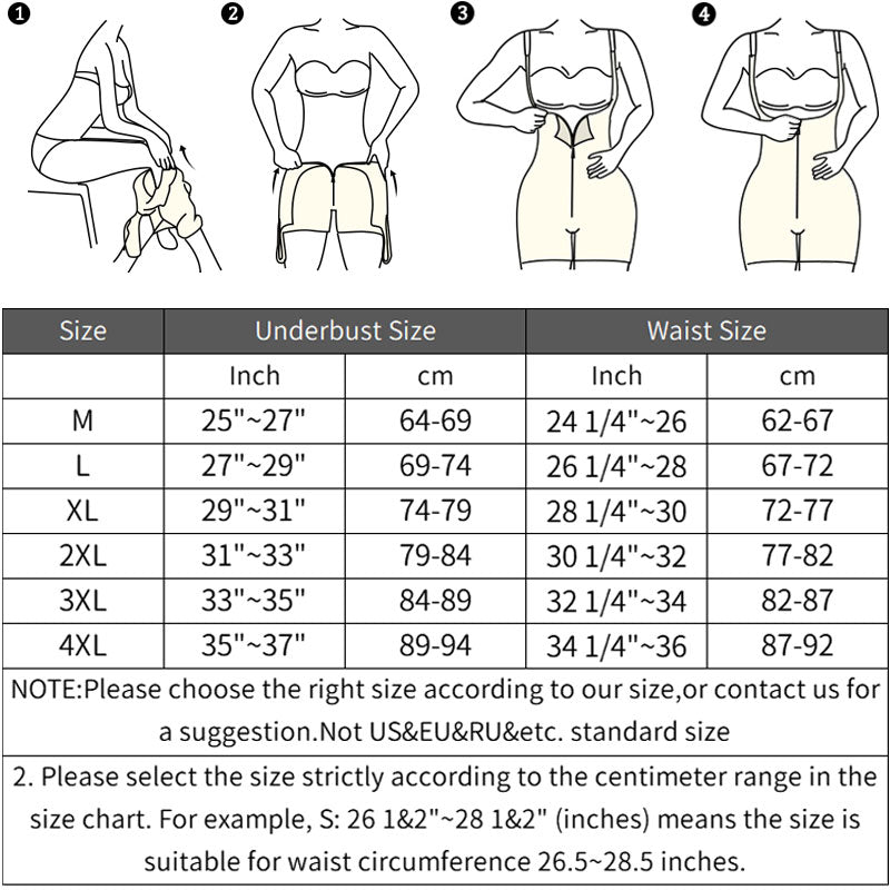 Full Body Shaper Modeling Belt Waist Trainer Butt Lifter Thigh Reducer Panties Tummy Control Push Up Shapewear Corset The Clothing Company Sydney