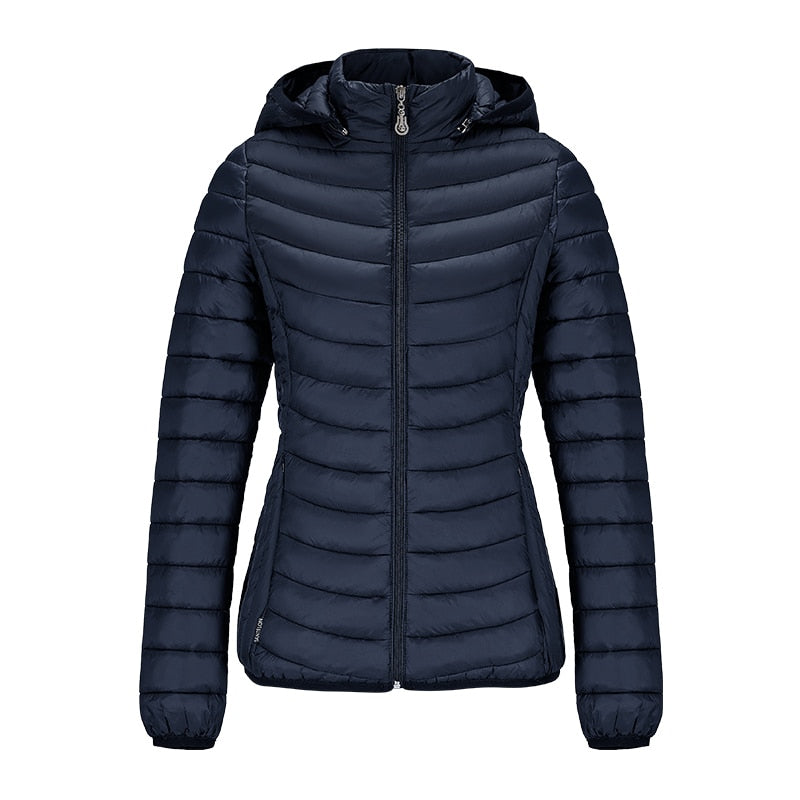Ladies Padded Puffer Jacket Coat Ultralight Outdoor Clothes Outwear Slim Short Parka Portable Store In Bag The Clothing Company Sydney