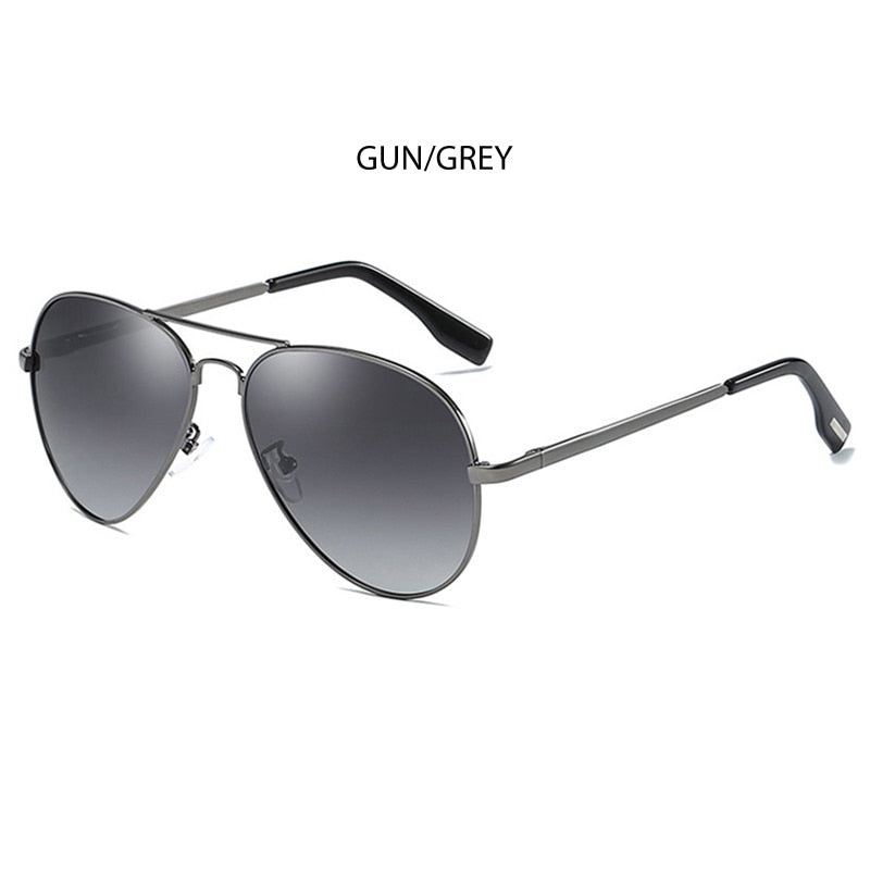 Classic Pilot Polarized Sunglasses Men Fashion Metal Sun Glasses Women Black Driving Eyeglasses Goggle UV400 The Clothing Company Sydney