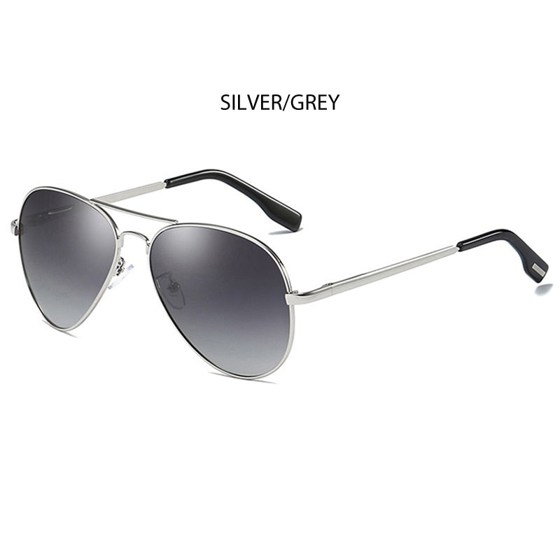 Classic Pilot Polarized Sunglasses Men Fashion Metal Sun Glasses Women Black Driving Eyeglasses Goggle UV400 The Clothing Company Sydney