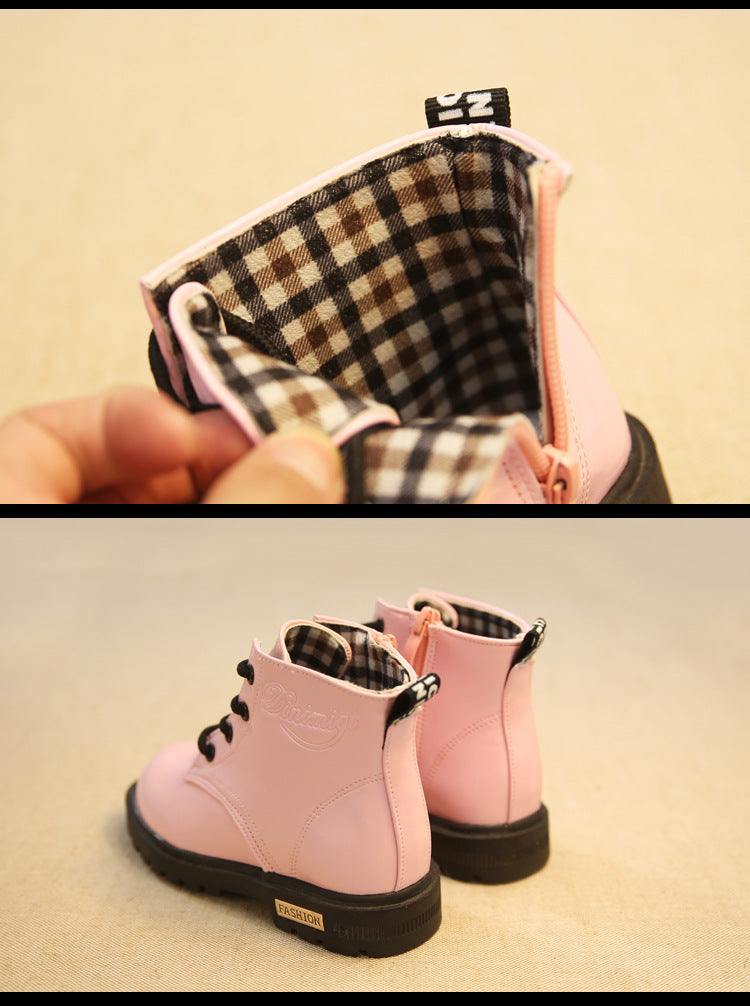 Children Shoes Snow Boots for Kids Boys Girls PU Leather Winter Shoes The Clothing Company Sydney