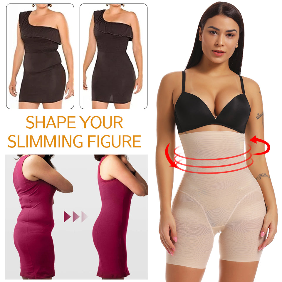 Women's Body Shaper Firm Tummy Control Shorts Under Skirts High Waist Shaping Panties Underwear Waist Cincher Shapewear The Clothing Company Sydney
