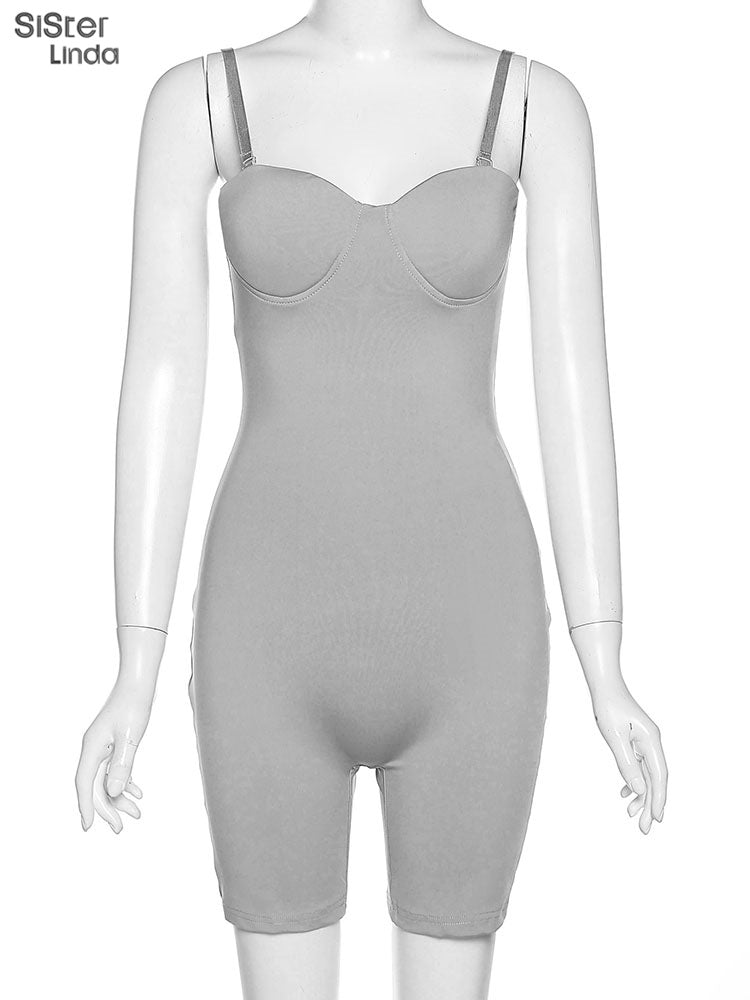 Casual Mesh Bodycon Mini Dress Women Romper  Sleeveless Skinny Stretchy Deep V Neck Party Clubwear Trend Outfit The Clothing Company Sydney