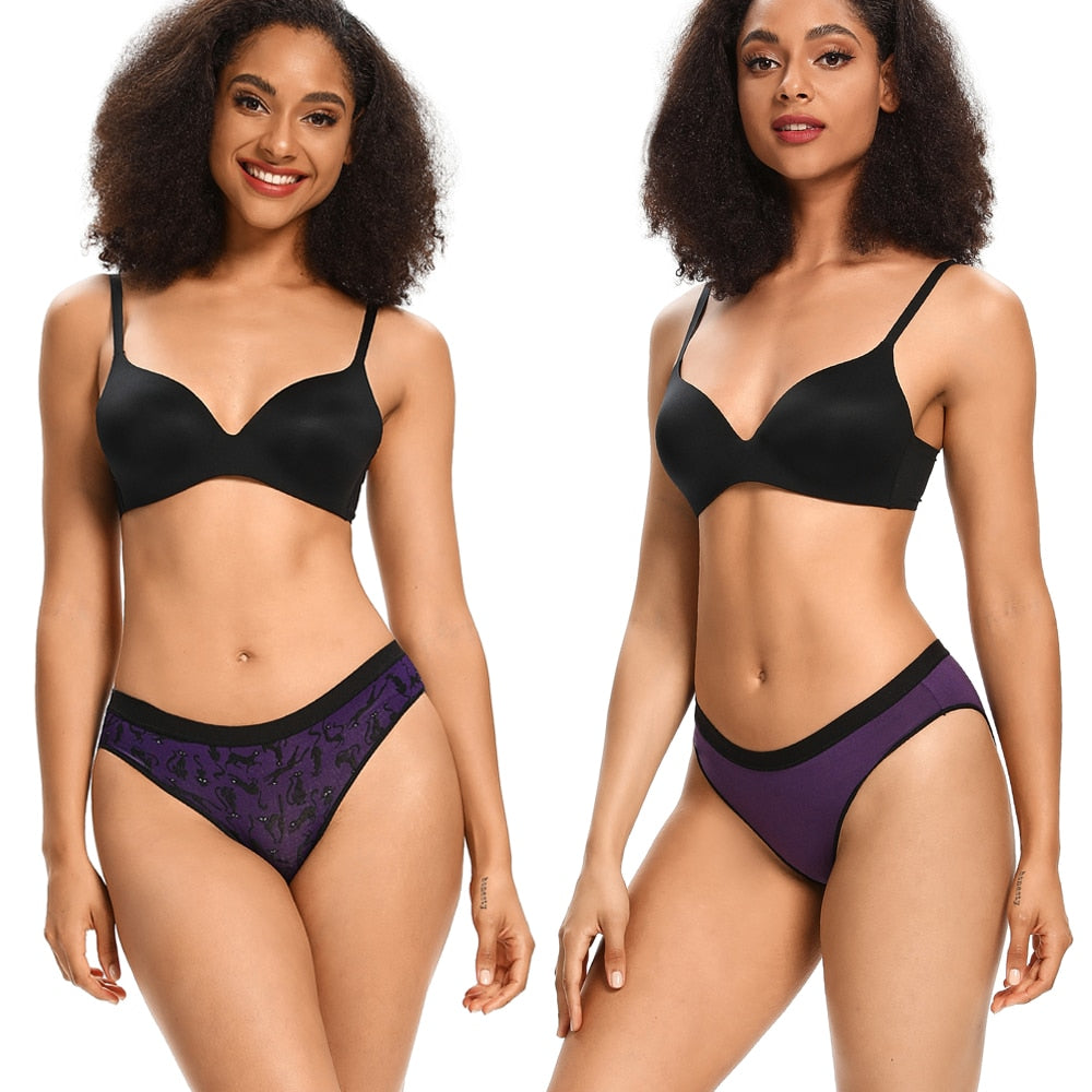 Black Lingerie Women´s Cotton Panties Underwear Briefs Soft Underpants Plus Size High Waist The Clothing Company Sydney