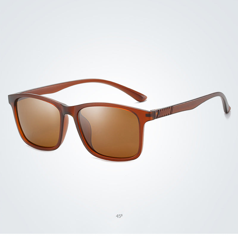 Light Weight TR90 Men Sun Glasses Classic Square Polarized Sunglasses For Male High Quality Driving Eyewear UV400 The Clothing Company Sydney