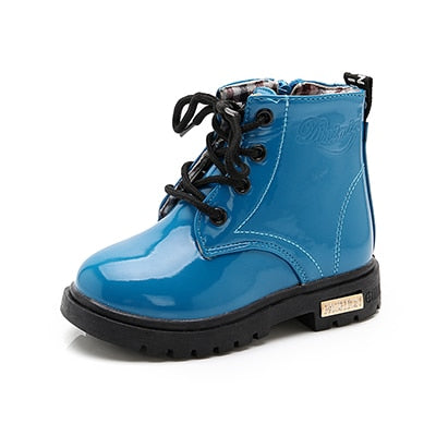 Children Shoes Snow Boots for Kids Boys Girls PU Leather Winter Shoes The Clothing Company Sydney