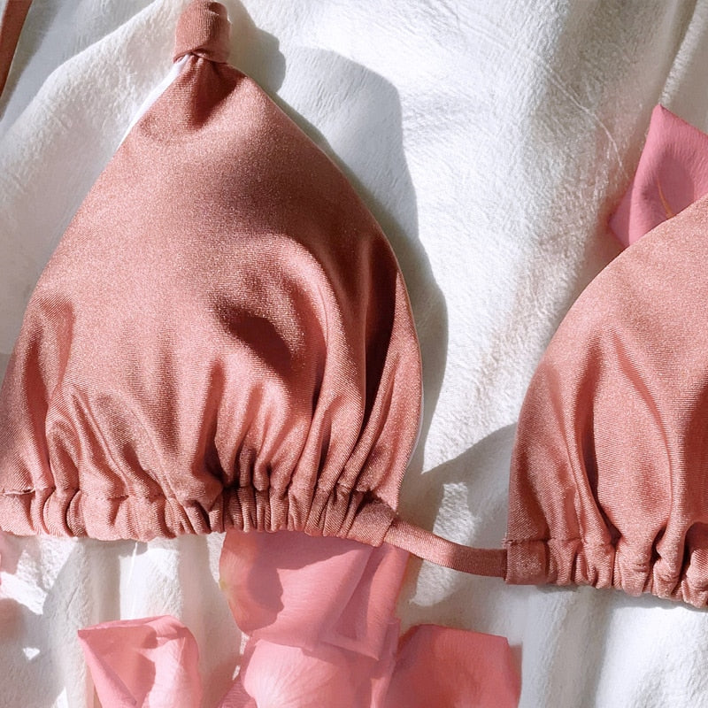 2 Piece Luxury Swimwear Bathing Suit Women Swimsuit String Bikini Set The Clothing Company Sydney