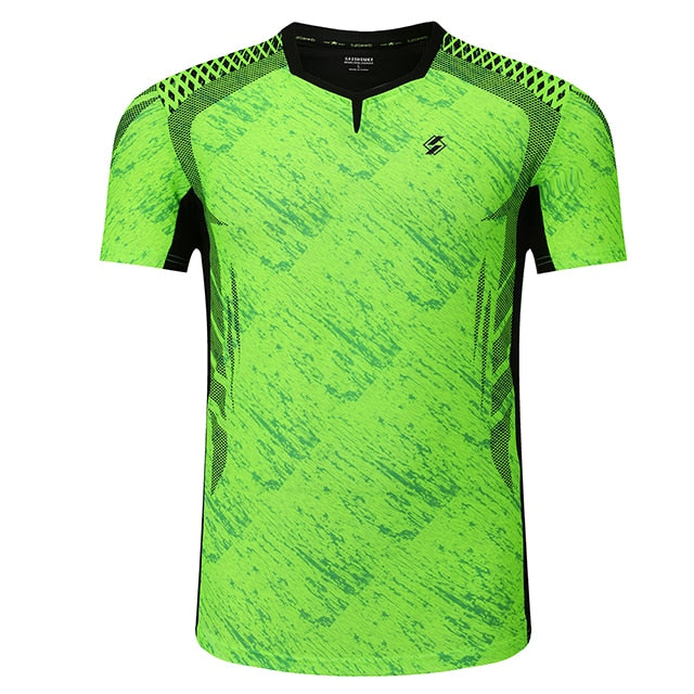Badminton Volleyball Sportswear Golf Tennis shirt Men sports Table Tennis Shirts tennis clothes Quick dry Running Exercise training shirt The Clothing Company Sydney
