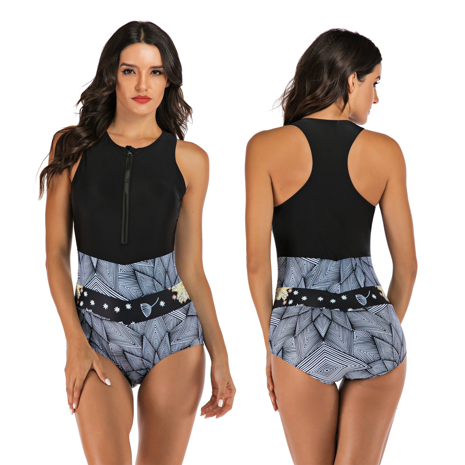 Rashguard One Piece Swimsuit Swimwear Women Long Sleeve Swimwear Monokini Swimsuit Bodysuit Bathing Suit Surfing Jumpsuit The Clothing Company Sydney