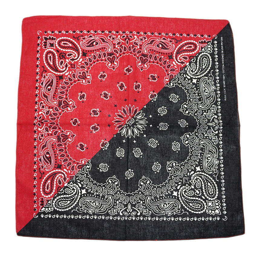 Bandana Head Scarf Unisex Hip Hop cotton Hair Band Neck Scarf Sports Headwear Wrist Wraps Square Scarves Print Handkerchief The Clothing Company Sydney