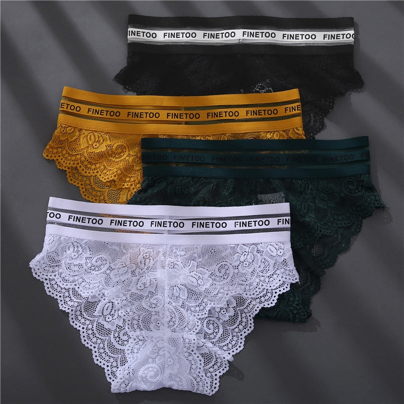 Women's Lingerie Lace Panties Underwear Floral Perspetive Panties Lace Panty Mesh Waist Seamless Briefs The Clothing Company Sydney