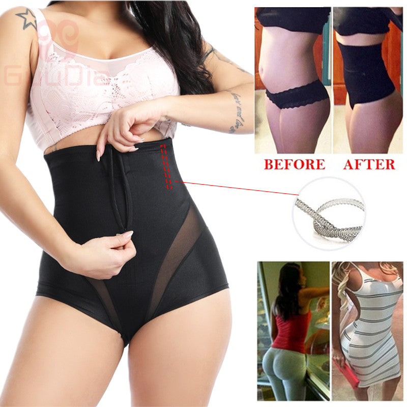 Shaper Panties Lace Shapers Body Shaper with Zipper Double Control Panties Shapewear Lace Waist Trainer The Clothing Company Sydney