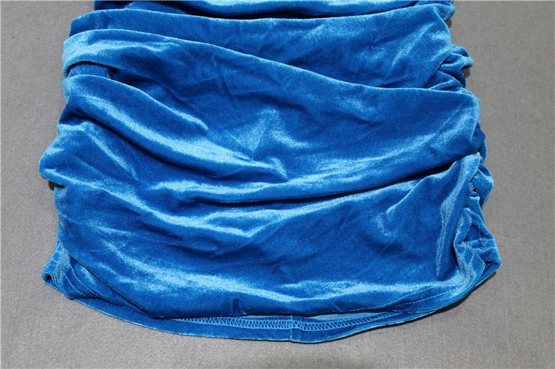 Bodycon Velvet Mini Dress Women Autumn Long Sleeve High Neck Party Dresses Female Velvet Sheath Dress The Clothing Company Sydney