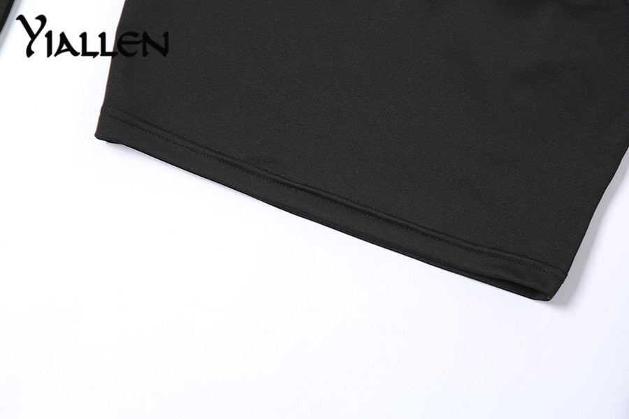 Autumn Fashion Casual Slim Solid Removable Sleeves Halter T Shirt For Women's New Streetwear Wild Basic Top The Clothing Company Sydney