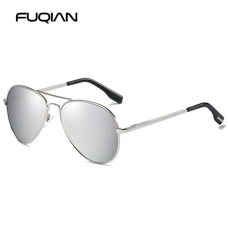 Classic Pilot Polarized Sunglasses Men Fashion Metal Sun Glasses Women Black Driving Eyeglasses Goggle UV400 The Clothing Company Sydney