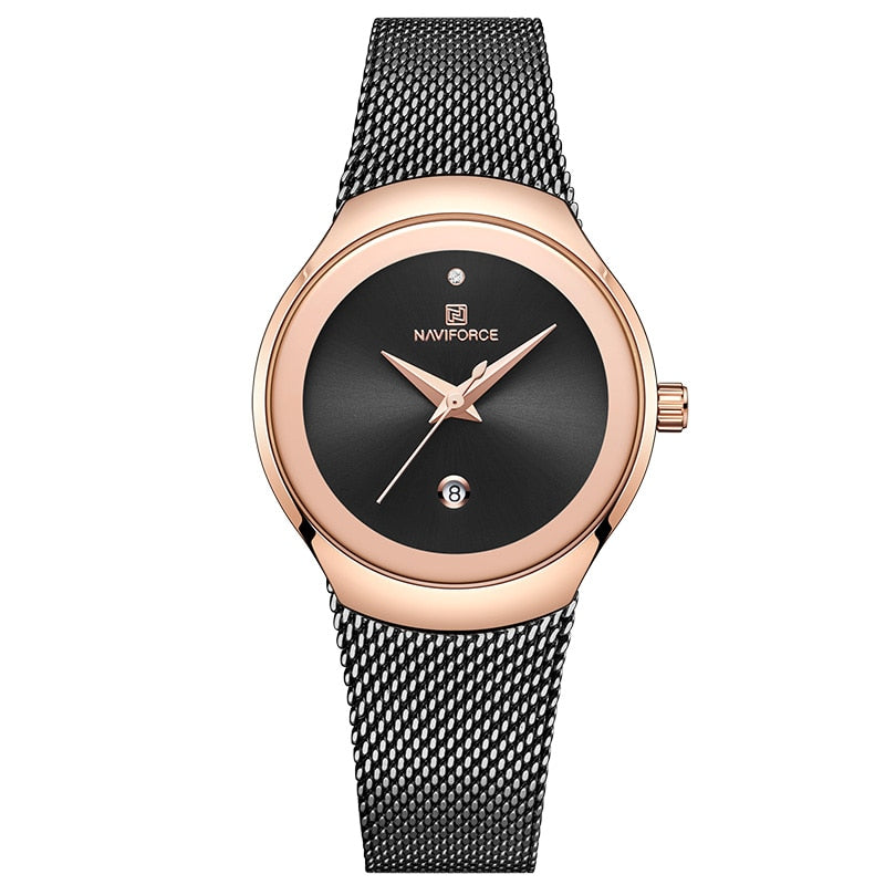 Ladies Fashion Dress Quartz Stainless Steel Waterproof Wristwatch Watch Clothing Company Sydney