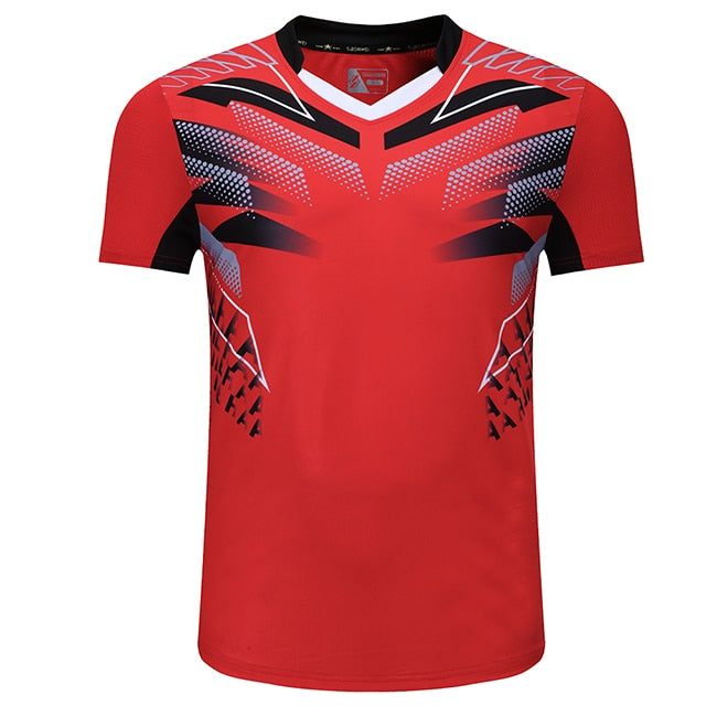 Badminton Volleyball Sportswear Golf Tennis shirt Men sports Table Tennis Shirts tennis clothes Quick dry Running Exercise training shirt The Clothing Company Sydney
