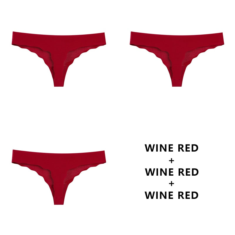 3 pack Seamless Panty Set Underwear Comfort Intimates Fashion Ladies Low-Rise Briefs Panties Lingerie The Clothing Company Sydney